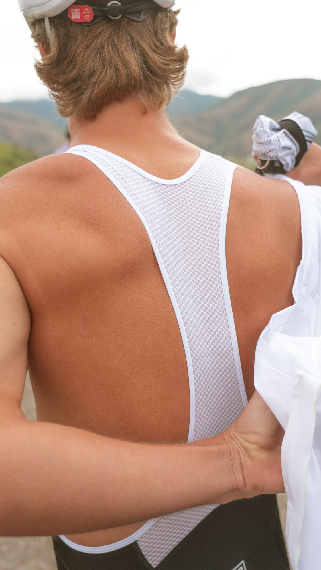 Simplex Bib Short - White