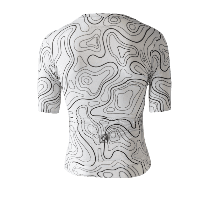 Blur Aero Jersey - Topo Map
